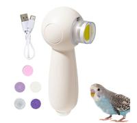 Grinder de uñas eléctricas: corte de pico de loro, cuidado de garra de pájaro | Kit de aseo de pico de calidad de peso, máquina pulidora silenciosa de uñas para bolsas per