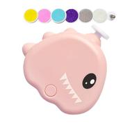 Grinder de uñas para perros, amoladora de uñas para perros | 3 modos ajustables de 40 dB de dinosaurio Forma eléctrica Nail Grinder | Herramienta de preparación suave inalámbrica de bajo ruido para