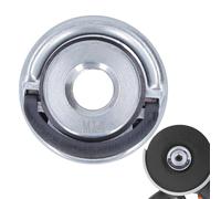 Grinder Lock Nut - Power Tool Part for Disc Fastening Control | Hardened Metal with Anti Slip Grip Pattern, Clamping Flange Nut for Cutting Wheel Sanding Disc Installation