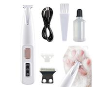 Grinder, uñas, Mascotas inalámbricas - rasurador, Garras, Perro, Herramienta, preparación Tranquila | Kit, Aseo Recargable, Recortes eléctricos, Dispositivo, Recorte, Pata, precisi
