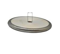 grinding wheel, CBN200 - Cuchillos Dentados For Pan, Muela De CBN De 6 Pulgadas, 150 Mm De Diámetro, 5/8'' T1'' R12,7 Mm, For Acero Inoxidable Y Acero Al Carbono(Thickness 0.5in)