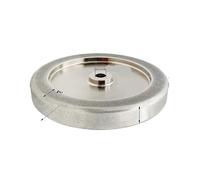 Grinding wheel, Muelas abrasivas CBN de 200 mm, 8" de diámetro, 1,25" de ancho y 5/8" de diámetro interior, for afilar herramientas de carpintería de acero de alta velocidad.,Tool(8 X 1.25 180 Grit)