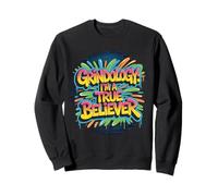 Grindology Soy un Verdadero Creyente Cita de Estilo Urbano Sudadera