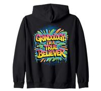 Grindology Soy un Verdadero Creyente Cita de Estilo Urbano Sudadera con Capucha