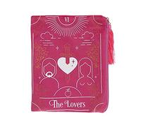 Grindstore FT_54430 Bolso con Cremallera | Tarjeta del Tarot de los Amantes | 1 ud. 26g, Rosa
