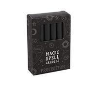 Grindstore - Velas mágicas (12 unidades, 10 cm), color negro