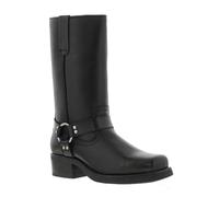 Gringos - Botas de caña alta de piel estilo oeste modelo Harley para hombre