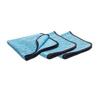 Griot's Garage PFM Toallas de Vidrio Arrugado para Detalles de automóviles, Limpieza sin Rayas para Ventanas, Parabrisas, Espejos y más, 16 x 16 Pulgadas, 55583, Juego de 3