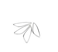 Griozzyi Cubierta del tirador puerta Embellecedor de manija de puerta interior para Opel para Astra K 2017-2019, molduras decorativas, accesorios