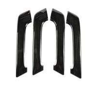 Griozzyi Cubierta del tirador puerta Para Toyota Para Prado 2010-2018 Negro Grano de Madera Accesorios de coche manija de la puerta Cubierta de la manija de la puerta interior del coche