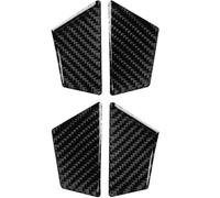 Griozzyi Cubierta del tirador puerta Pegatinas para manijas de puertas interiores de automóviles A6 C7 2012-2018