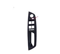 Griozzyi Cubierta del tirador puerta Reposabrazos para BMW E70 E71 X5 X6, reposabrazos delantero izquierdo para asiento LHD, manija de puerta Interior, Panel interior(Standard-Black)