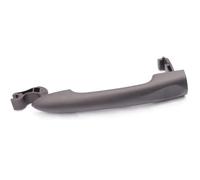 Griozzyi Cubierta manija puerta automóvil Manija exterior de la puerta del coche para fluence Latitude 2011-2016 coche delantera trasera(Normal Black)