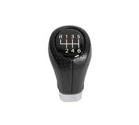 Griozzyi Pomo de cambio de coche 5/6 para la cubierta del cabezal de perilla cambio velocidad para BMW F20 F22 F30 F32 F10 E81 E82 E90 E91 E92(6 Speed)