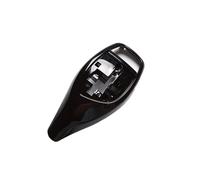 Griozzyi Pomo de cambio de coche Cubierta negra para palanca de cambios coche para BMW F30,F10,F32,F33,F31,F34,F06,F12,F25,F26,1,3,3GT,4,5,5GT,6,7 Series(Negro)