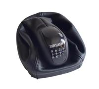 Griozzyi Pomo de cambio de coche Perilla de cambio marchas 5y6 velocidades para coche clásico con cubierta cuero antipolvo para Mercedes para Benz Clase(6 Avantage)