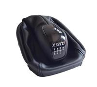 Griozzyi Pomo de cambio de coche Perilla de cambio marchas 5y6 velocidades para coche clásico con cubierta cuero antipolvo para Mercedes para Benz Clase(6 classic)