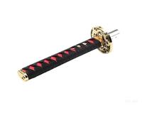 Griozzyi Pomo de cambio de coche Perilla de cambio universal con cubierta antipolvo y adaptadores JDM para palanca cambios espada para Katana(1)