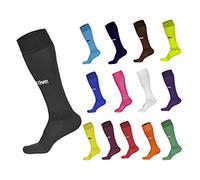 Grip Active Calcetines largos más suaves unisex de fútbol GAA gaélico para entrenamiento, correr, tenis, netball, ciclismo, voleibol, deportes al aire libre, hockey, rugby, fútbol, Negro, L