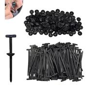 Grip Auto Zip Tie Buckles, Nylon Universal Cable Tie Buckle, Multipurpose Cable Ties Tool, for Cars, Bumper, Fender, Trunk Repair (50 Pcs)