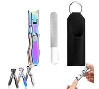 Grip Cortaúñas para hombres, 2024 Nuevo cortaúñas alemán de lujo, cortaúñas ultra afilado para uñas gruesas, cortaúñas profesional extra grande y resistente para personas mayores (M,Farbe D)