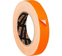 GRIP Eventbasics Hula Hoop Tape Tape Tape Orange Fur GT PRO Neon Tape, 25 mm x 25 m, Gaffa Tape UV activa, mate