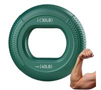 Grip Force Exerciser, Double Resistance Rings, Elastic Finger Workout Bands, Portable Hand Fitness Device with Strength Rehab Training Gear for Dexterity Muscle Recovery 0.99in