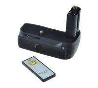 Grip Jupio Nikon D80 D90 con control remoto y compatibilidad AA