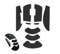 Grip ratón antideslizante compatible con Logitech G Pro X Superlight Pegatinas de repuesto adhesivas con fuerte adherencia, mejora la precisión y la comodidad de juego negro, lavable y duradero