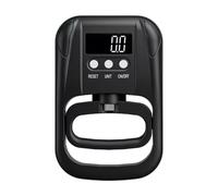 Grip Strength Meter Dispositivo Electrónico para Medir Fuerza de Agarre Dinamómetro de Mano Digital Seguro Ejercitador Portátil de Fuerza Manual, Negro