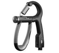 Grip Strength Trainer, Adjustable Forearm Exerciser, 0.4cm/0.16 12.8x17.5cm/5.04x6.89 pulgadas Counting Design Hand Grip, 10-100 kg Training Tool for Injury Recovery Abs+Steel