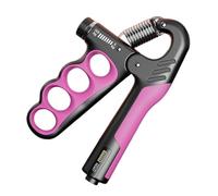 Grip Strength Trainer, Adjustable Grip Strengthener, 4,33 x 0,98 x 7,09 pulgadas Smart Counting Finger Ejerciser, Workout Equipment for Home Commuting School Travel Fitness and
