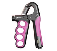Grip Strength Trainer, Adjustable Hand Ejerciser, 4.33x0.98x7.09 inches, Smart Counting Finger Strengthener, Resistance Build, Training Equipment for Home, Commuting, School, Travel