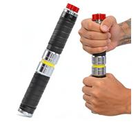 Grip Strength Trainer, Adjustable Resistance for Hand Wrist & Forearm Strengthener with All-Metal Build, Portable Wrist Roller Exercise Equipment for Home Gym