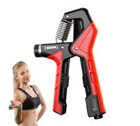 Grip Strength Trainer, Hand Exercise Resistance Tool, Adjustable 5-60kg Portable Device, ABS Steel Spring Non Slip Handle, Forearm Workout Equipment Ergonomic Design 7.28x4.53x1.18 inches