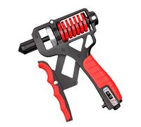 Grip Strengthener - Adjustable Resistance For Hand & Forearm Strength | High Tension Carbon Steel Spring Trainer With Built-in Counter | Non-Slip Finger & Wrist Enhancer