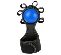 Grip Trainer Ball - Finger Strengthener | Hand Stress Relief Squeeze Exercise Tool For Home Office Gym Fitness Rock Climbing Workout Outdoor Weightlifting Equipment Blue Texture