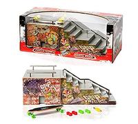 Grip & Tricks - Rampas para Finger Toy - FUNBOX - Fingerboard - Cruiser Board : Dimensions: 28 X 12 X 10 cm