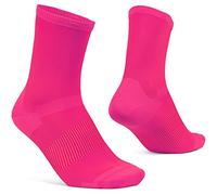 GripGrab Airflow Lightweight Calcetines de Ciclismo, Unisex Adulto, Rosa Neón, M (41-44)