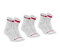 Gripgrab Calcetines Ciclismo Classic Regular Cut Verano Cortos Altura 12cm Bicicleta Carretera MTB Pack de 3