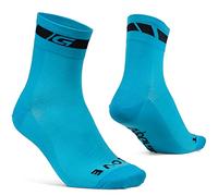 GripGrab Verano Deporte Altura 12cm Calcetines Ciclismo, Adultos Unisex, Azul, XS (35-38)