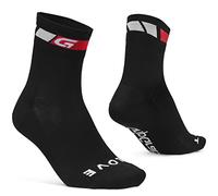 GripGrab Verano Deporte Altura 12cm Calcetines Ciclismo, Adultos Unisex, Negro, XS (35-38)