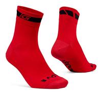 GripGrab Verano Deporte Altura 12cm Calcetines Ciclismo, Adultos Unisex, Rojo, XS (35-38)