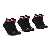 GripGrab Calcetines Ciclismo Classic Verano Tobilleros Altura 7cm Pack de 1 o 3 Pares Ciclistas Carretera MTB Deporte