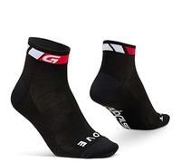 GripGrab Calcetines Ciclismo Verano Tobilleros Altura 7cm Pack de 3 Pares e Individual Ciclistas Carretera MTB Unisex, Negro - 1 par, S (38-41)