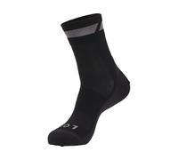 GripGrab Calcetines en paquete de 3 Merino Regular Cut negro 44-47