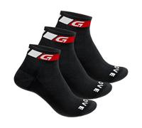 GripGrab Calcetines paquete de 3 pares Classic Low Cut negro 41-44