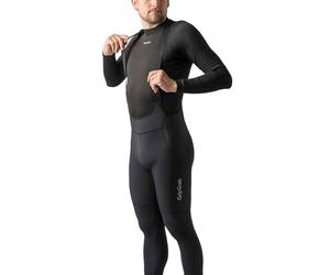 GripGrab Culotte Ciclismo Hombre Largo PACR Culotte Invierno Térmico Sin Badana con Tirantes Ciclismo de Carretera Gravel MTB