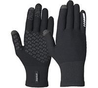 GripGrab Guantes de Ciclismo de Invierno Primavera Merino II Sotoguantes Largos de Punto Antideslizantes Táctiles