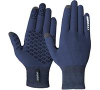 GripGrab Guantes de Ciclismo de Invierno Primavera Merino II Sotoguantes Largos de Punto Antideslizantes Táctiles